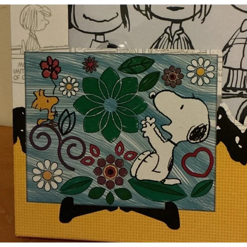 Peanuts Amazing Art Set For Kids, 4 Canvases To Paint, New In‎ Sealed In Box